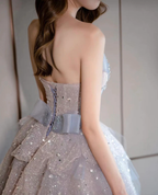 Robe de bal luxueuse et brillante, robe de 16 ans, robe de princesse, Y2403
