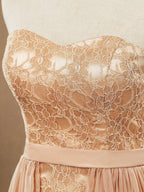 Robe de cocktail bustier fourreau Baoleely, robe de bal courte en dentelle, longue en mousseline de soie, à rabat 