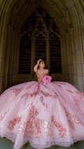 Robe de bal à sequins décolleté en cœur, robe de quinceañera, robe de sweet 16 Y2268