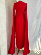 Vestidos de fiesta de noche para mujer, informales, sin tirantes, rojos, para banquetes, vestidos largos de boda para mujer Y4991