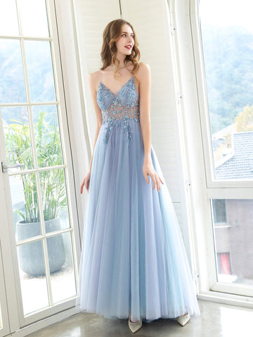 Vestidos de noche de boutique, vestido de graduación de lujo con cuentas, vestidos de fiesta de noche de lujo, vestido con tirantes finos