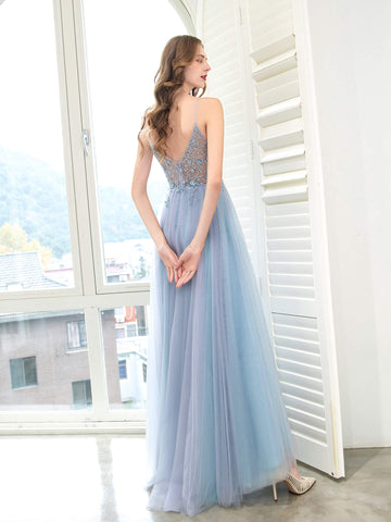 Vestidos de noche de boutique, vestido de graduación de lujo con cuentas, vestidos de fiesta de noche de lujo, vestido con tirantes finos