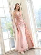 Baoleely Luxury Sheath Column Celebrity Style Elegant Inspired Holiday Cocktail Party Formal Evening Dress Floor Length