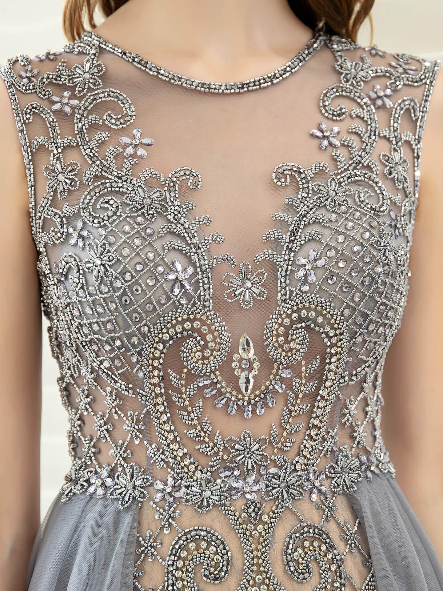 Baoleely Mermaid / Trumpet Luxurious Glittering Fairy Sexy Formal Evening Dresses Prom Dresses Sleeveless