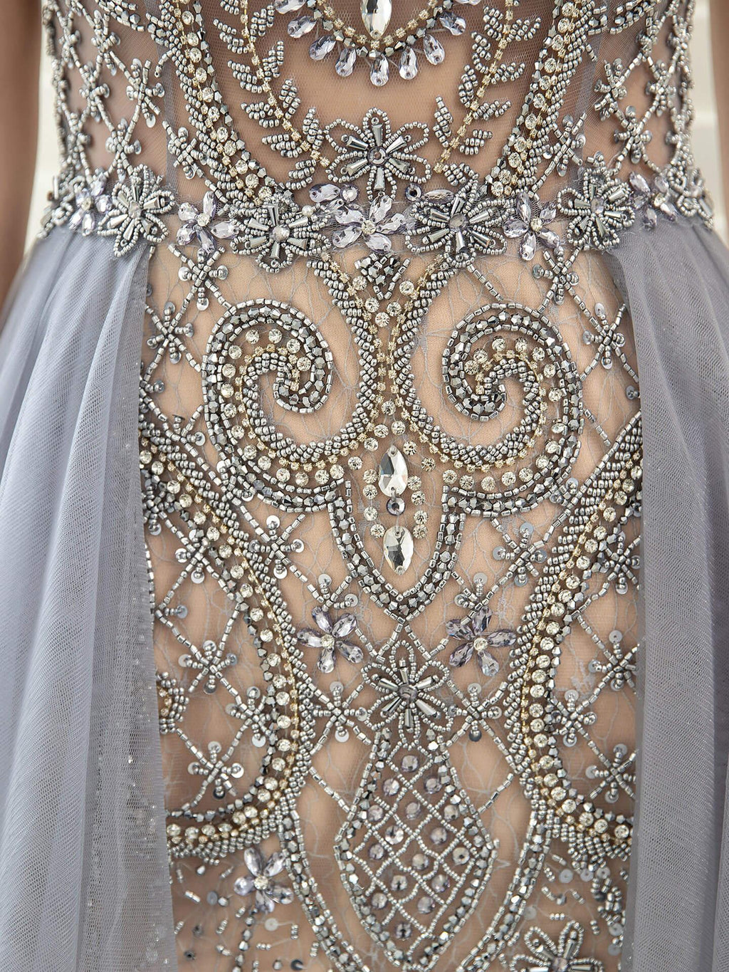 Baoleely Mermaid / Trumpet Luxurious Glittering Fairy Sexy Formal Evening Dresses Prom Dresses Sleeveless