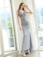 Baoleely Mermaid / Trumpet Luxurious Glittering Fairy Sexy Formal Evening Dresses Sleeveless