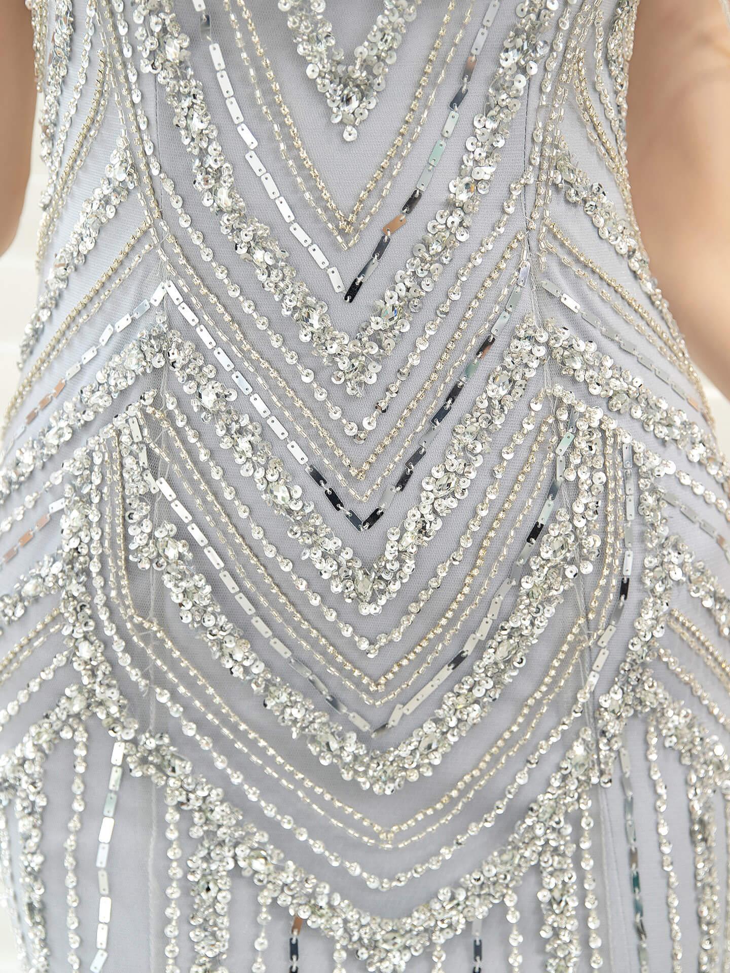 Baoleely Mermaid / Trumpet Luxurious Glittering Fairy Sexy Formal Evening Dresses Sleeveless Floor Length