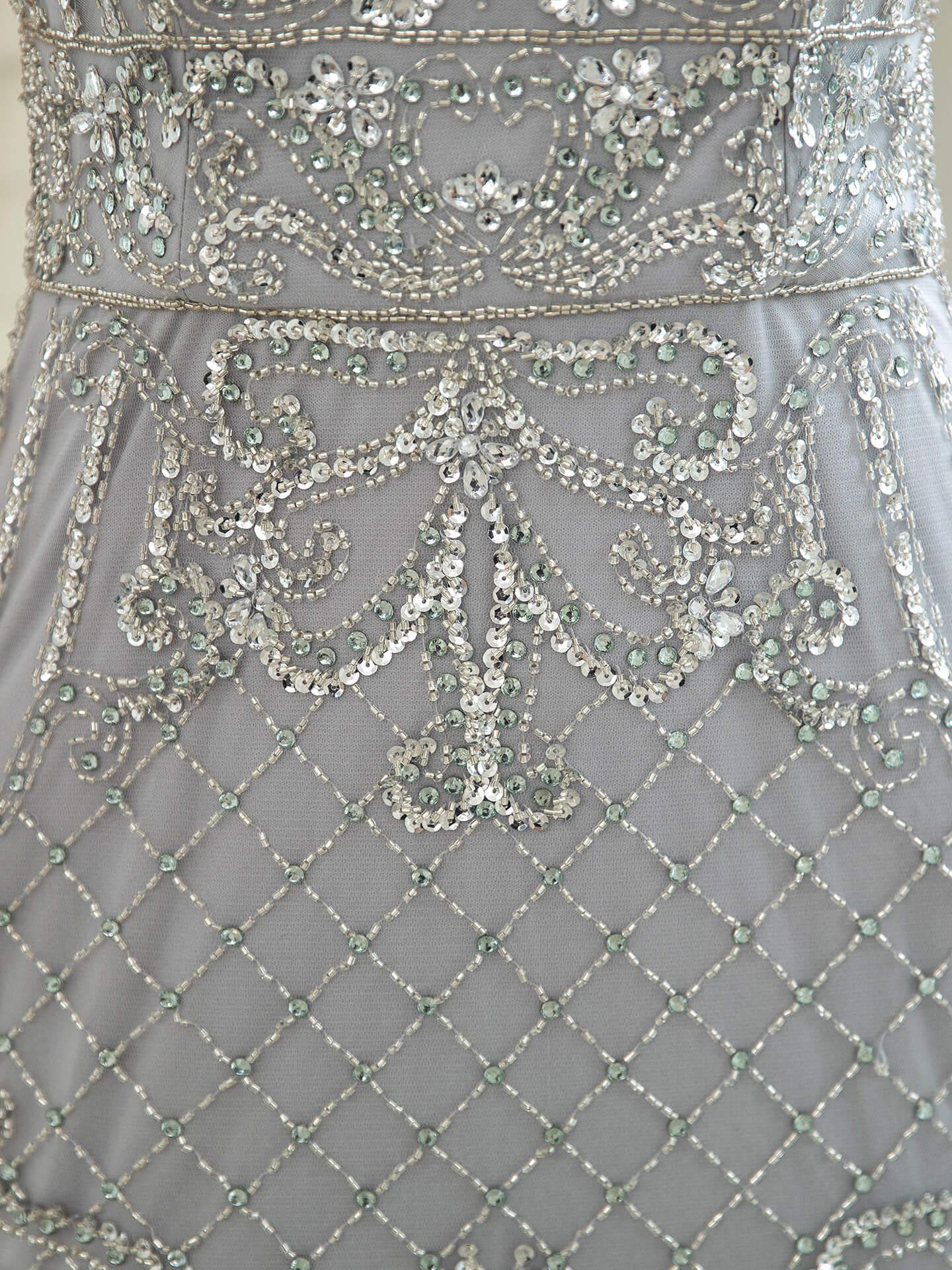 Baoleely Mermaid Beaded Luxurious Fashion Formal Evening Dresses Spaghetti Strap Sleeveless Floor Length