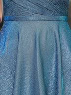 Vestidos de noche formales de corte A, con tirantes finos, sin mangas y largos hasta el suelo. 