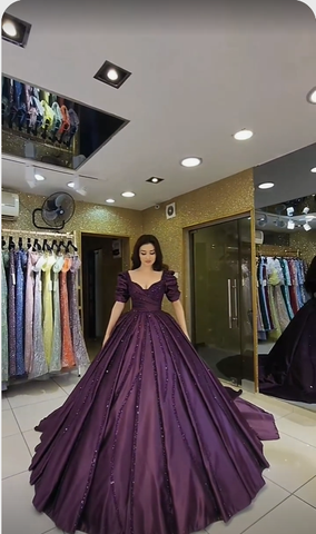 Magnifique robe de bal pour mariage, robe de bal brillante Y4441