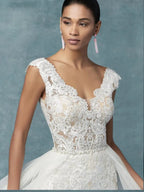 Robes de mariée avec traîne amovible, tailleur pantalon, dentelle appliquée, sans manches, dos nu, sur mesure 