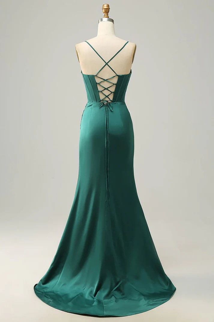 Robe de bal longue lavande sirène à décolleté cœur Y2507