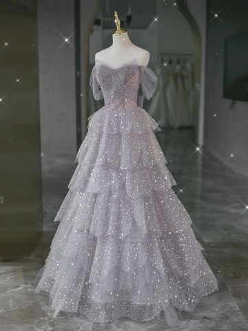Vestido de gala brillante y lujoso, vestido para quinceañera, vestido de princesa, Y2403