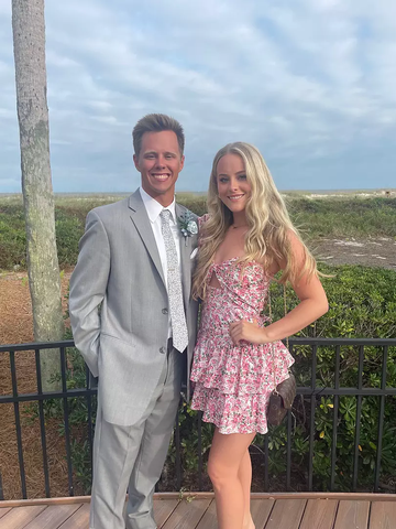 Robe d'été rose à imprimé floral tendance pour le bal de promo Y2747