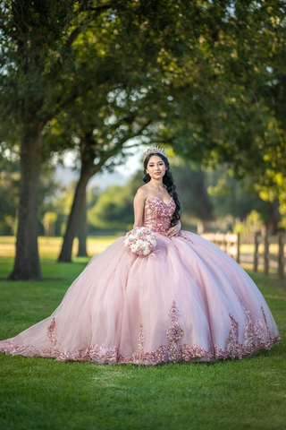 Magnifique robe de bal de quinceañera à décolleté en cœur, robe de Sweet 16 Y6974