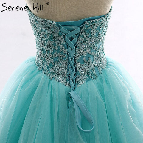 Robe de mariée longue traîne bustier, perles, fleurs, tulle, épaules dénudées, sexy, Gwon 2025, photo réelle HM66253