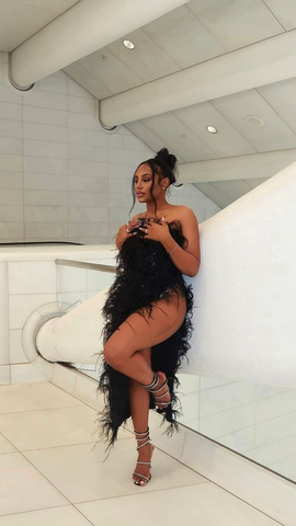 Robe de soirée noire sexy, robe de soirée noire unique Y2217