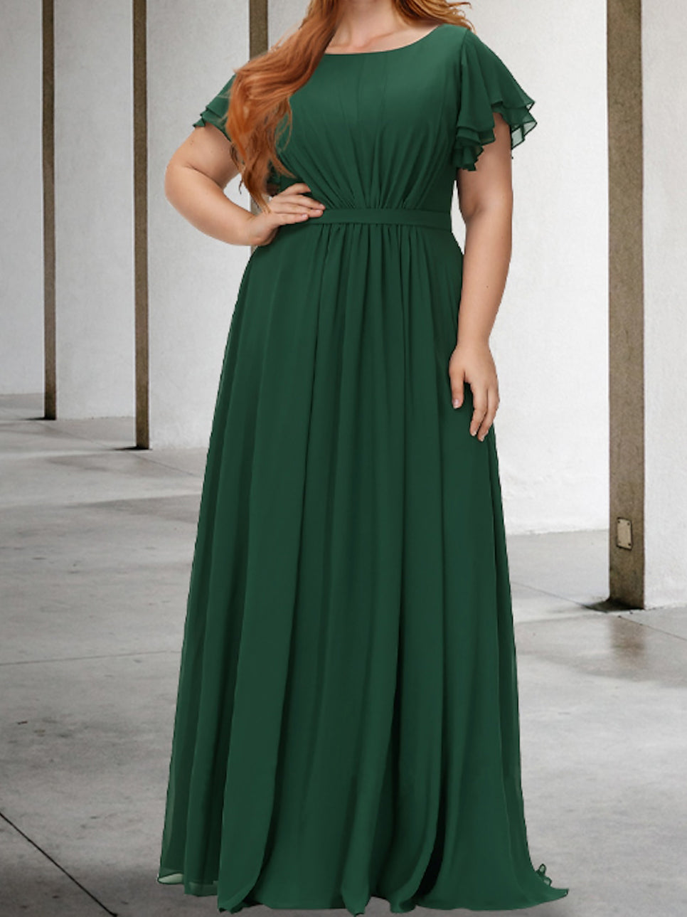 Vestidos de corte princesa/línea A para la madre de la novia con mangas cortas 