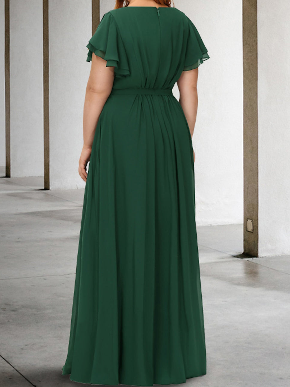 Vestidos de corte princesa/línea A para la madre de la novia con mangas cortas 