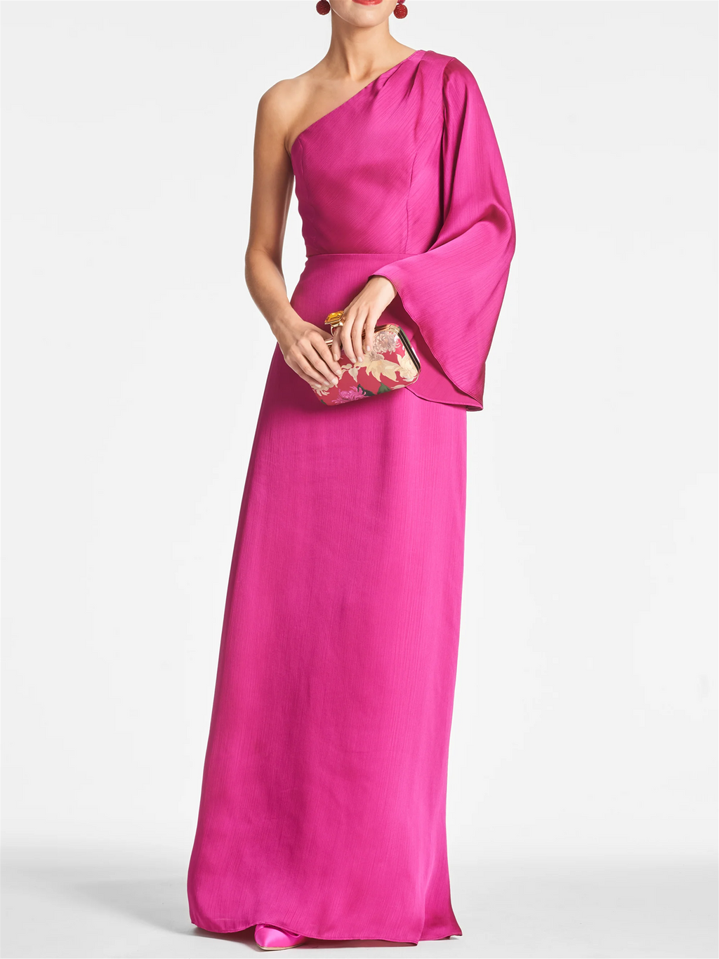 Vestidos de corte recto/columna de un solo hombro hasta el suelo para la madre de la novia 