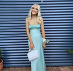 Robe de soirée longue sexy à découpe taille haute, robe de fête charmante Y4459