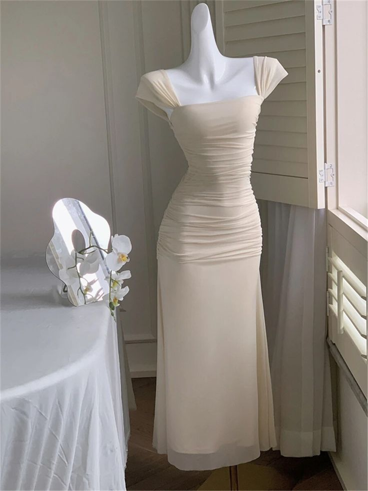 Robe de soirée élégante d'été pour femme, nouvelle collection vintage moulante Y6901