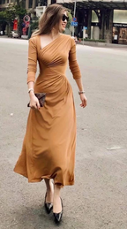Elegant A-line Prom Dress Simple Evening Dress Y7114