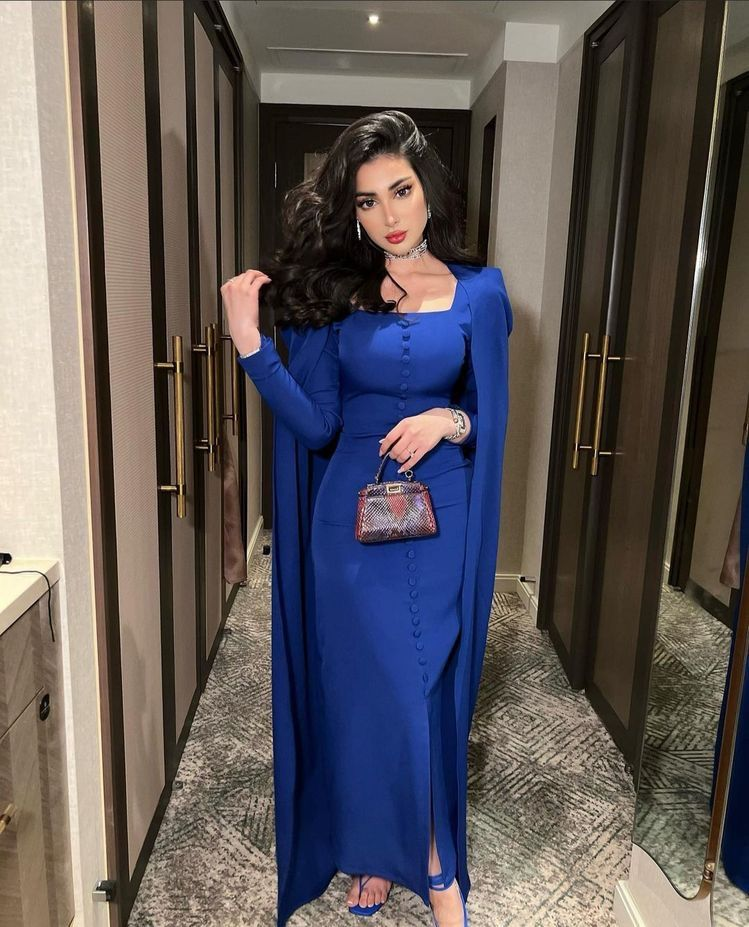 Robe de soirée bleu roi, robe de bal, robe de soirée sexy Y4554