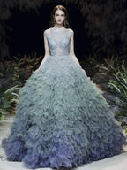 Robe de soirée longue pour femme 