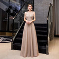 Vestidos de fiesta de corte A para mujer, sin mangas, sexys, de noche, con cuentas, para mujer 