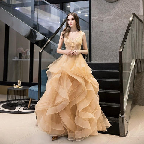 Robe de soirée longue pour femme, robe de bal, robe de mariée perlée sans manches 