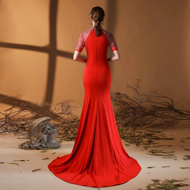 Robe de soirée sirène pour femme, nouvelle collection de robes de mariée pour fête de mariage, robes longues formelles 
