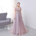 Robe de soirée trapèze sexy pour femme, robe de bal en dentelle, robe de soirée sans manches 