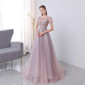 Robe de soirée trapèze sexy pour femme, robe de bal en dentelle, robe de soirée sans manches 