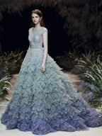 Robe de soirée longue pour femme 