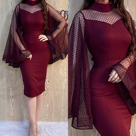 Robe de fiançailles, robe de cocktail midi, robe de soirée, robe de bal midi Y6056