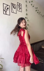 Sweet Red A Line Tulle Homecoming Dress Short Prom Dress Y8509
