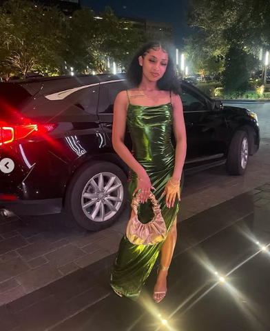 Chic Sheath Evening Dress For Black Girls Y4337