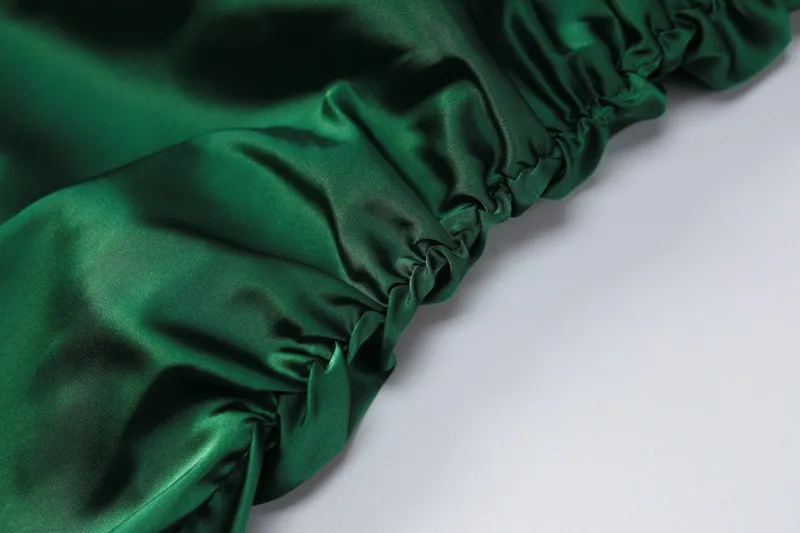 Vestido de sirena verde esmeralda para baile de graduación, vestido de noche sexy Y1829