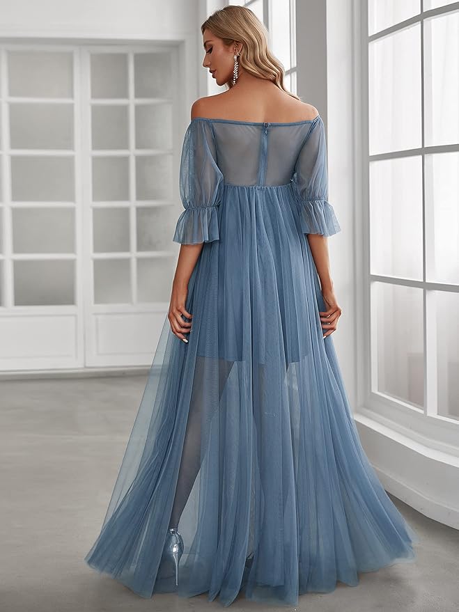 Vestidos de maternidad formales para baby shower 