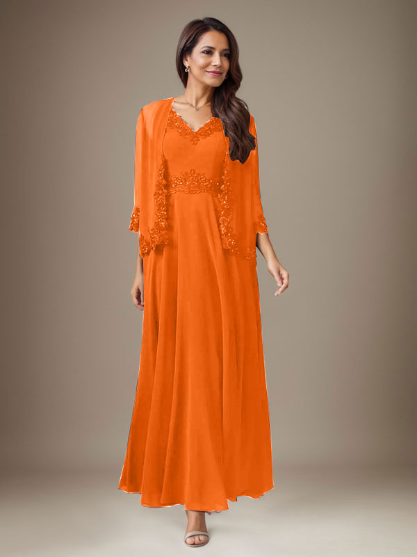 Vestido de gasa con lentejuelas color ciruela, corte en A 