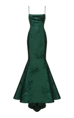 Classy Black Spaghetti Straps Mermaid Prom Dress Black Evening Dress Y4509
