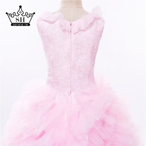 Pink Cloud Flower Girl Dresses Cloud Baby Cloudy Puffy Ball Gown  Flower Girl Dress Plus Size Custom Made HTA0053 2025