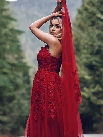 Robe longue en tulle appliqué VMP131 