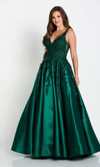 Robe de bal lilas avec papillons 3D SYP58