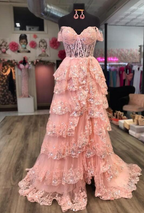 Vestido de fiesta brillante con falda con abertura, vestido de novia, vestido de graduación escolar Y1812