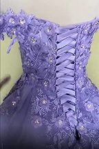 Robe de bal longue pour Sweet 16 (S25146)