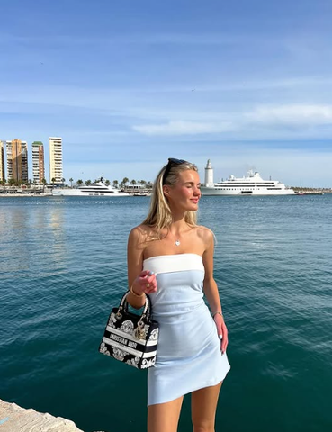 Summer Sleeveless Strapless Mini Tube Dresses For Women Outfit Casual Patchwork Bodycon Beach Holiday Party Dress Homecoming Dress Y7261