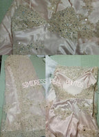 Spaghetti Straps Long Prom Dress Lace Party Dress With Front Split