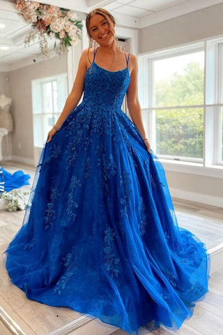Robe de bal princesse en tulle avec applications de dentelle, robe de soirée